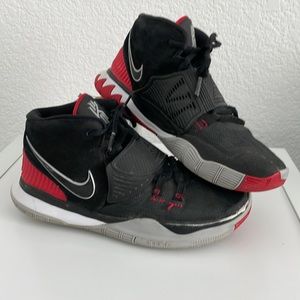 Nike Kyrie 6 GS "Bred" Shoes -Kyrie Irving- # BQ5599 002 -Reg $110- Sz 3Y